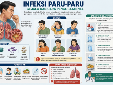 Infeksi Paru-Paru: Gejala dan Cara Pengobatannya